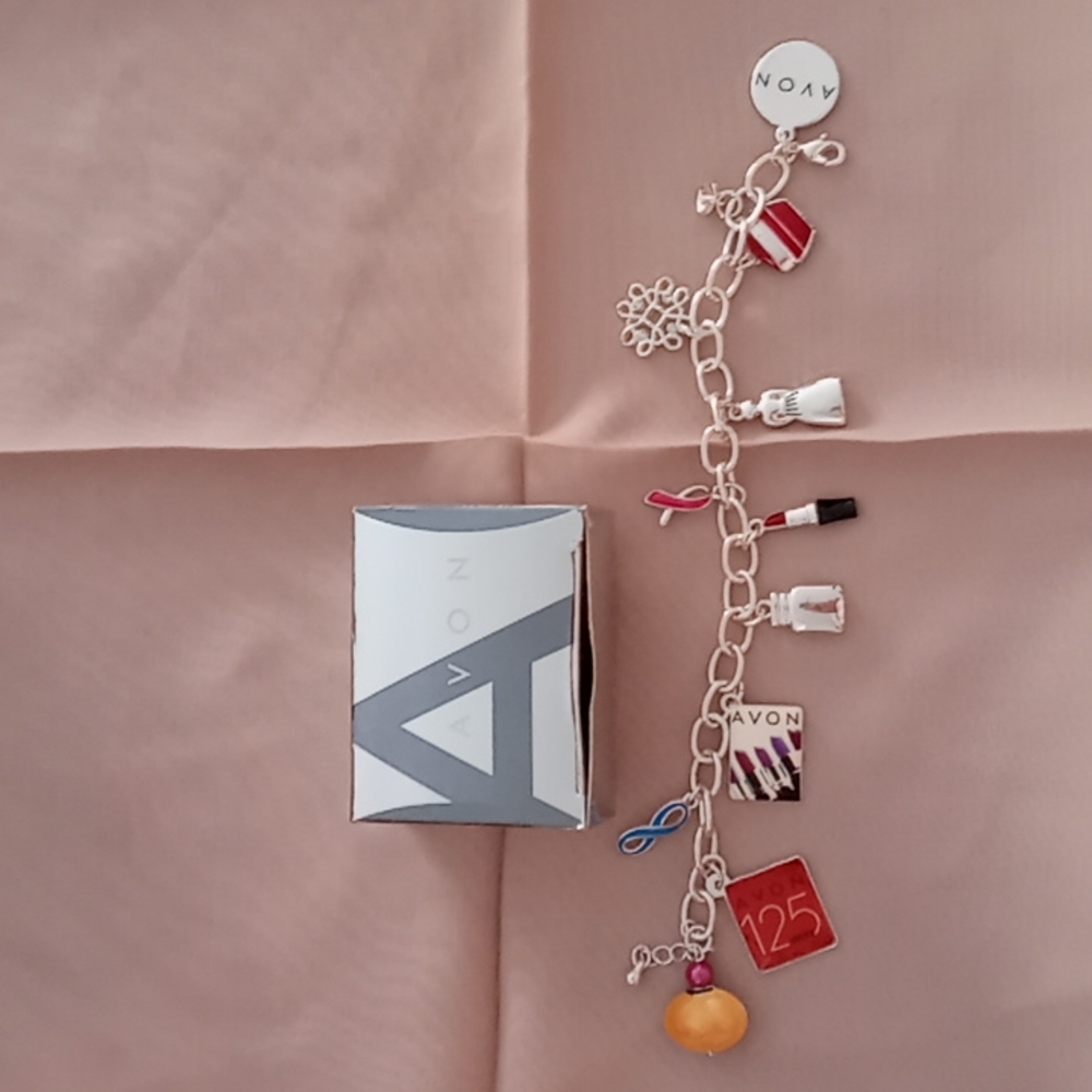 Avon "over the years Charm Bracelet
